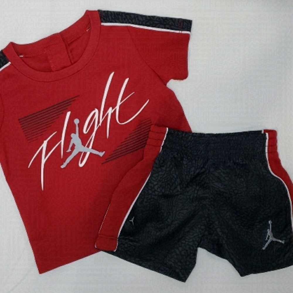 JORDAN Flight Jumpman Short Sleeve +Shorts Matching set Classic
